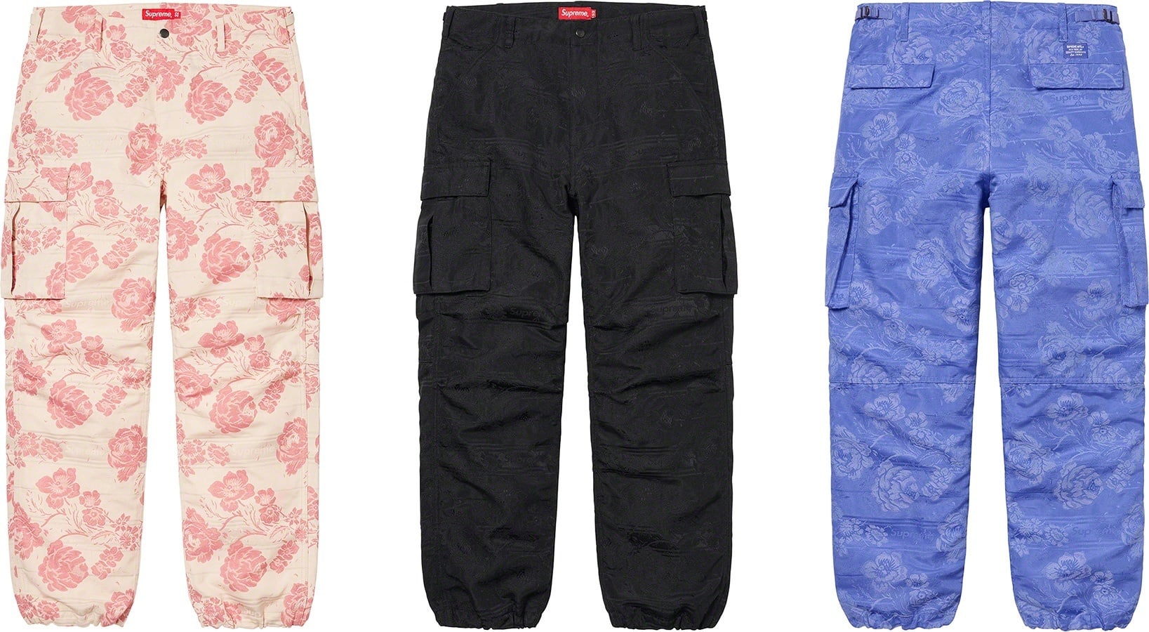 Floral Tapestry Cargo Pant